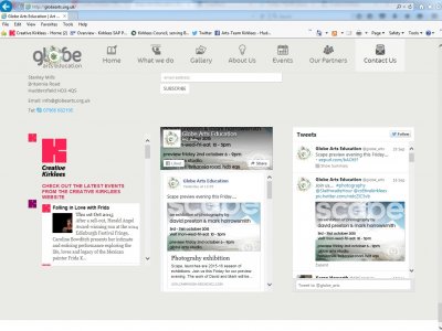 Get the Creative Kirklees iframe on your website