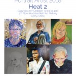 huddersfield Art Society - Portrait Artist 2018 Heat 2