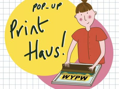 Pop-up Print Haus - Print activities for the whole family