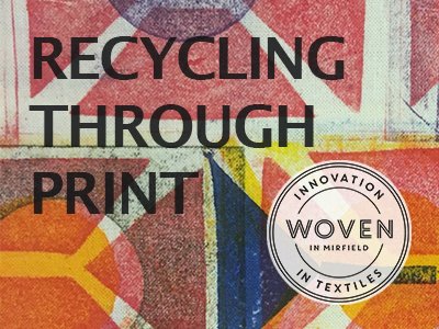 Recycling Through Print - Sat 8 & Sat 15 June 2019