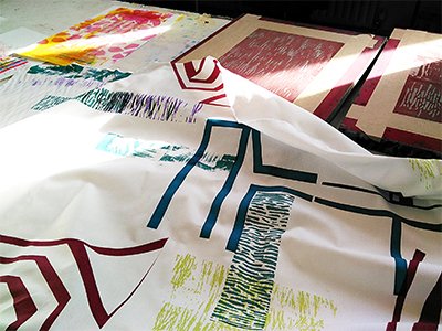 Textile Printing & Hand-Made Marks – September