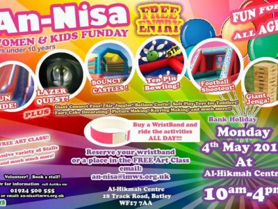 Women & Kids Funday at the Al-Hikmah Centre 4 May