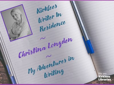 WRITER IN RESIDENCE APPOINTED - KIRKLEES LIBRARIES