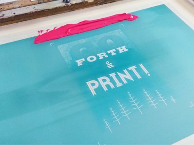 WYPWcourses: Screen Print Posters- Weekend course 25 & 26 June