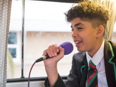 ‘I love screaming on the mic’: On the road with hcmf// radio