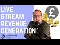 Earning revenue from live streams