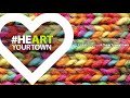 #HEARTyourtown - artists installing their artwork