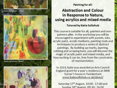Abstraction and Colour in Response to Nature: painting for all