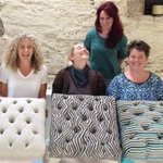 Craft of Upholstery: 2 Day Course: Deep Button Foot Stool