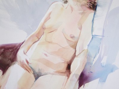 Flowers, Life, Landscape watercolour course 9-13 April 2012