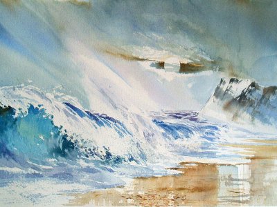From Stream to Sea watercolour painting course with Paul Riley 