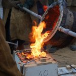 Iron Casting Course, Drewsteignton Dartmoor 27 July - 2 August