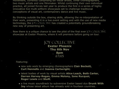 Joy Collective @ Exeter Phoenix 6 Nov 08
