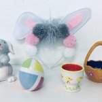 Kids craft - Bunny Pom Pom Ears & Pottery Workshop