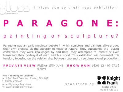 Paragone: Painting or Sculpture?