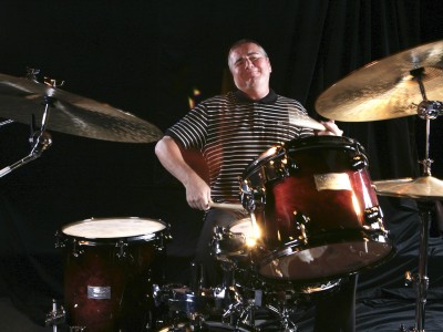 Steve White & Colin Woolway Drum Event, Dartington.