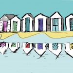 beach huts