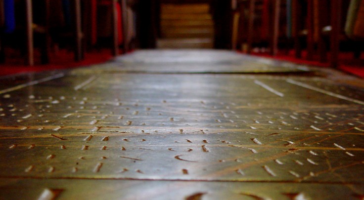 church floor