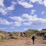 Dawlish dunes and sky