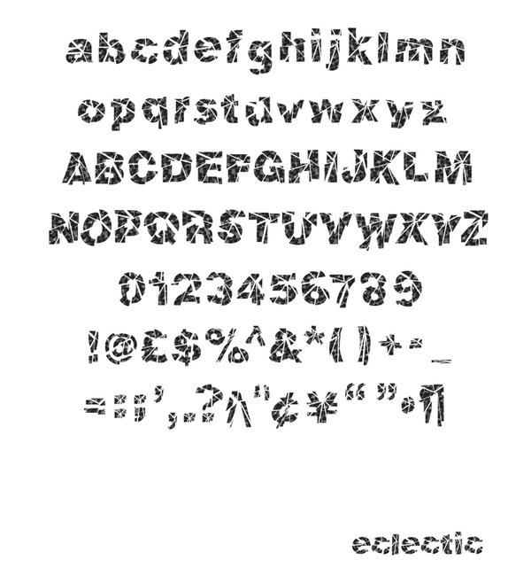 Eclectic Typeface