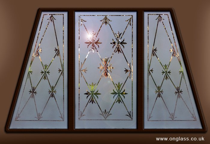 Etched glass replication