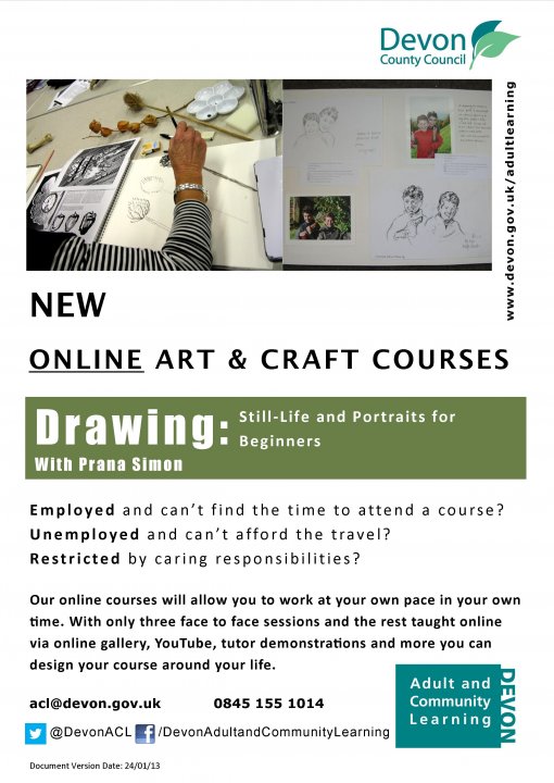 Online Course - Drawing: Still Life and Portraiture