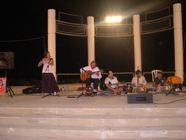 out door Stage concert larnaca , Cyprus