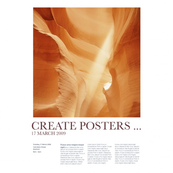 Posters .....