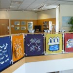 Recyled materials made into art panels