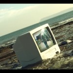 Screenshot from 'Nature vs. Humanity' music video