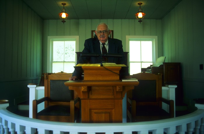 Southern White Baptist Preacher.