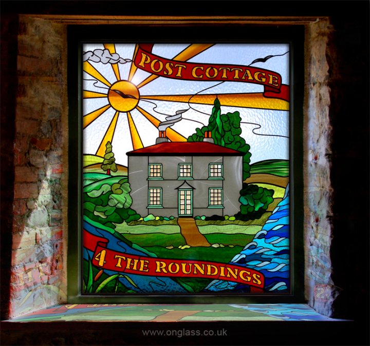 Stained glass bespoke design.