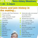 Sunday May 20th Torch Relay Celebration Torre Abbey Meadows...