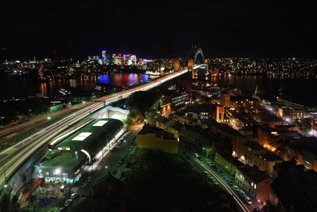 Sydney Harbour at Night
