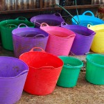 water buckets