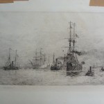 Wyllie etching on paper