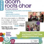 Acorn Choir Returns!
