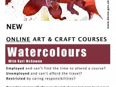 New Online Courses - Introduction to Watercolours