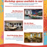 Workshop space available to hire