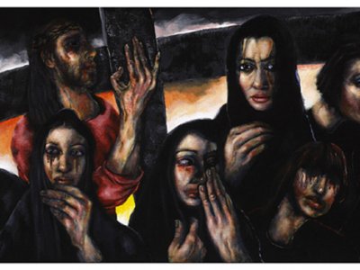 Chris Gollon Exhibition at Chichester Catherdal: ‘Incarnation, M