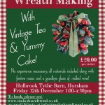 Fabric Christmas Wreath & Vintage Tea Workshop