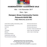 Haberdashery Clearance Sale