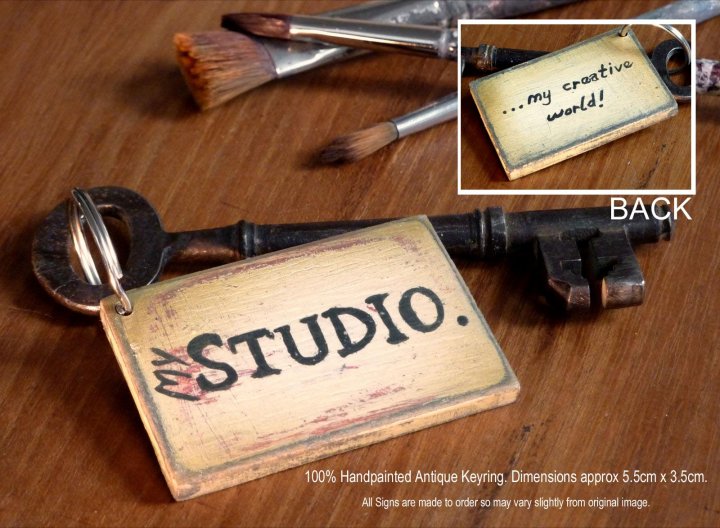 A Keyring for the Creative Types!