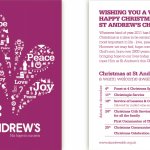 St Andrew's Church Christmas Publicity